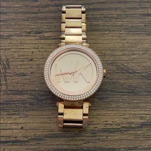 Rose Gold Micheal Kors Watch